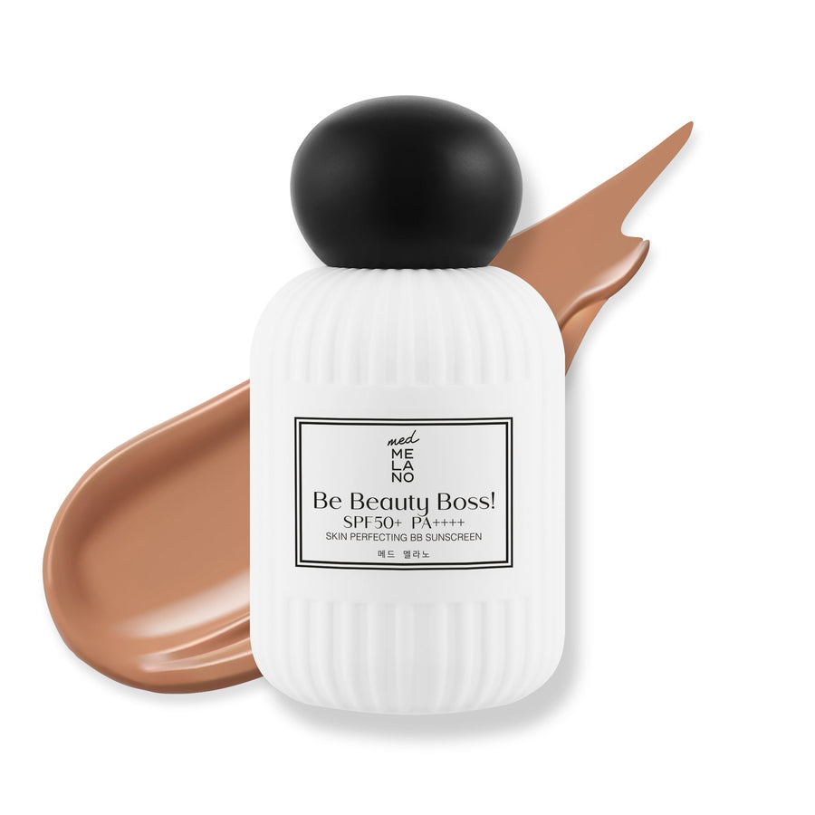 MedMelano Be Beauty Boss! SPF50+ PA ++++ Skin Perfecting BB Sunscreen 30 ml — ilustracja do artykułu „Podkład, krem BB i puder z filtrem” — J·SKIN LAB