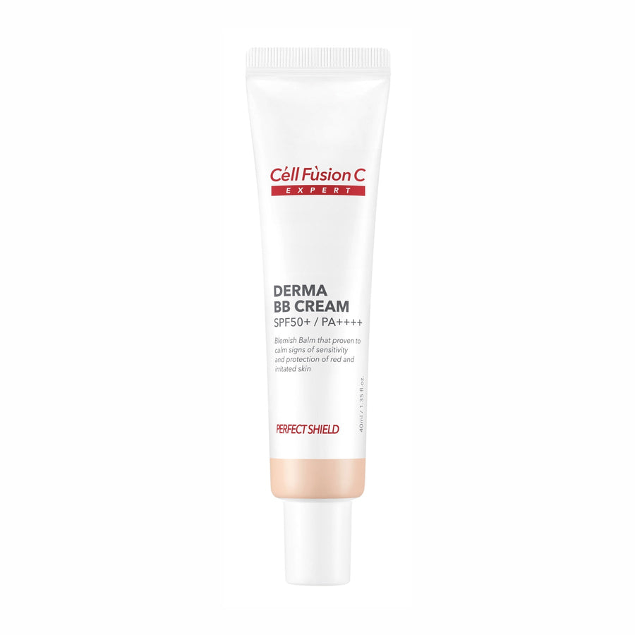 Cell Fusion C Derma BB Cream SPF50+ PA++++ — ilustracja do artykułu „Demakijaż i makijaż przy cerze wrażliwej” — J·SKIN LAB