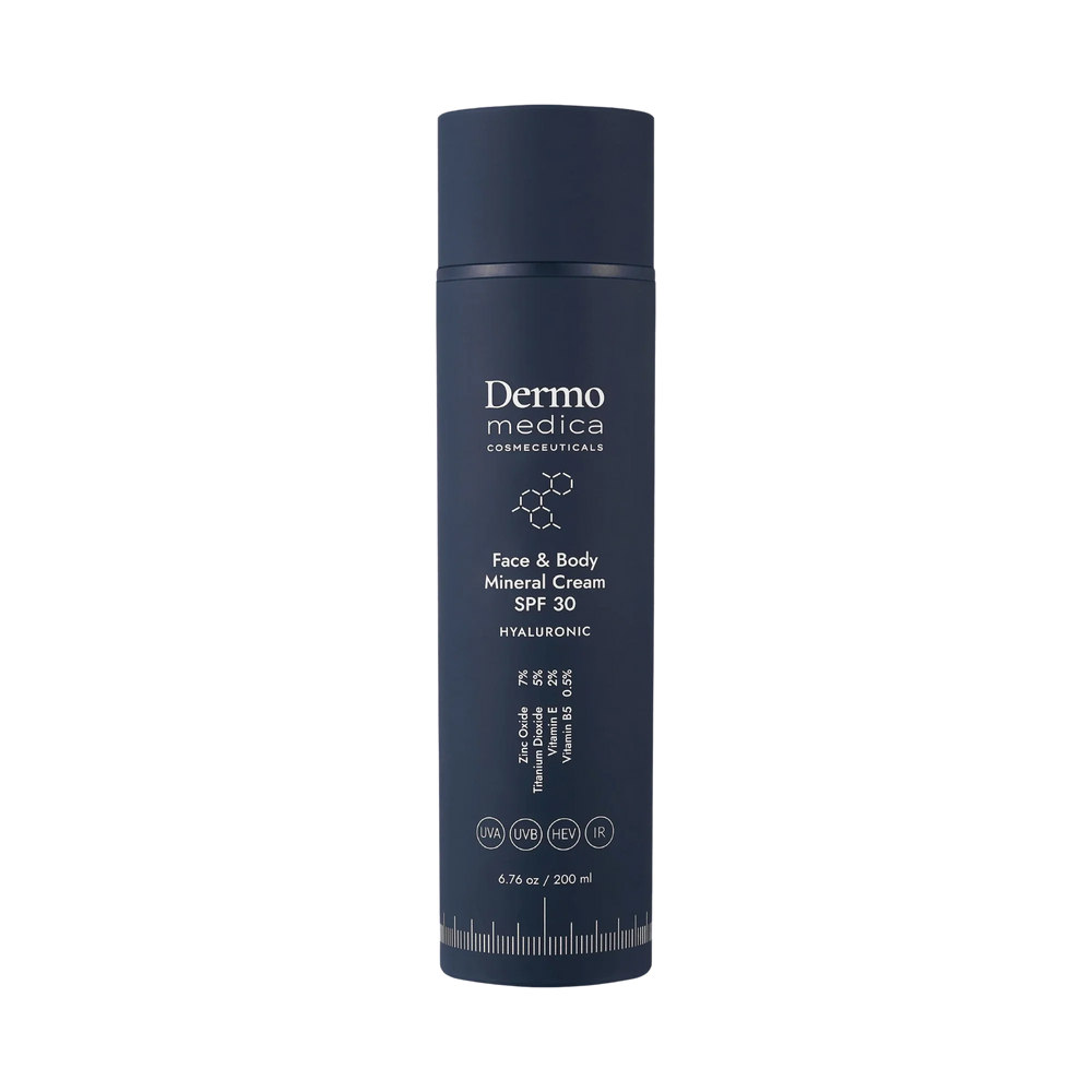 DermoMedica Face and Body Mineral Cream SPF 30 — krem mineralny na twarz i ciało 200 ml