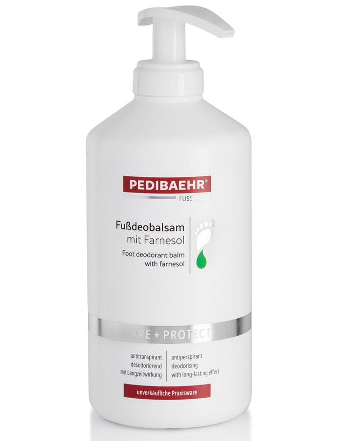 Pedibaehr déo-baume pour les pieds contre la transpiration au farnésol 500 ml