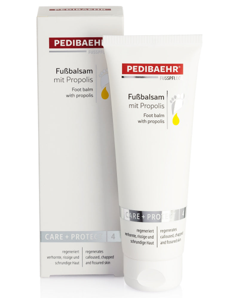 Pedibaehr regeneráló-hidratáló lábápoló balzsam propolisszal 125 ml — napi ápolás a nedvességét vesztő láb bőrére