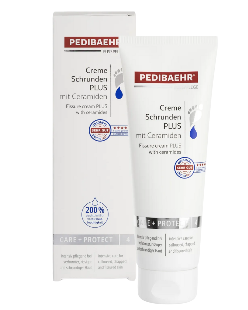 Pedibaehr intensywnie nawilżający krem do popękanej skóry z ceramidami 125 ml — krem regenerujący do stóp