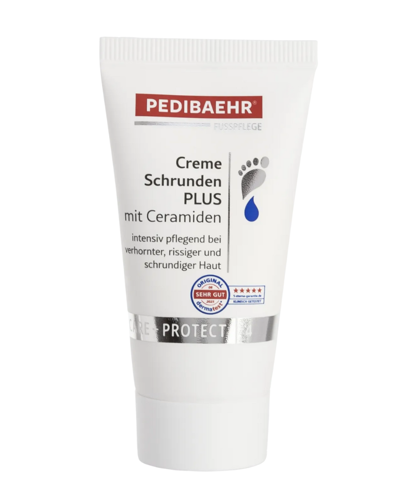 Pedibaehr crème intensément hydratante pour la peau crevassée aux céramides 30 ml — crème régénérante pour les pieds