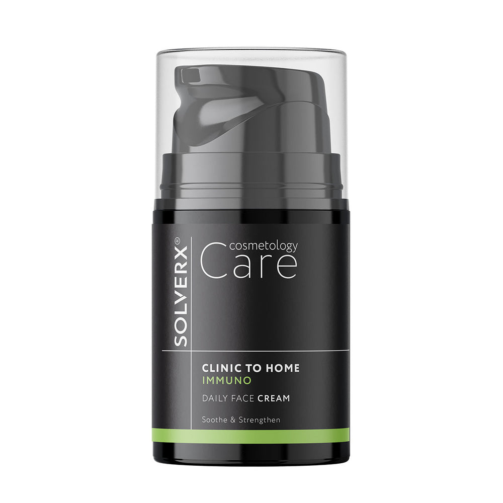 Solverx Clinic to Home Immuno Gezichtscrème 50 ml — crème met ectoïne voor de gevoelige huid