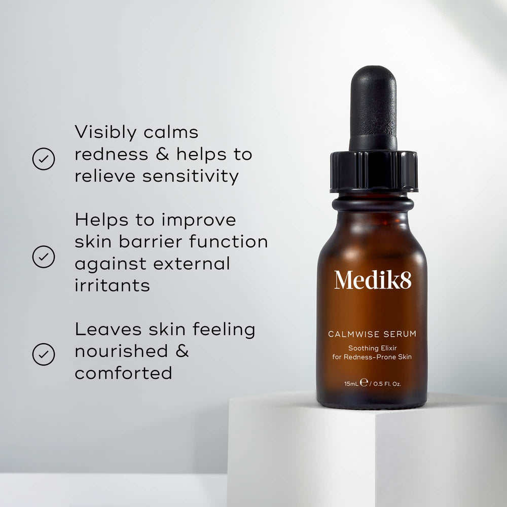 Medik8 Calmwise Serum — serum kojące dla skóry nadwrażliwej i zaczerwienionej