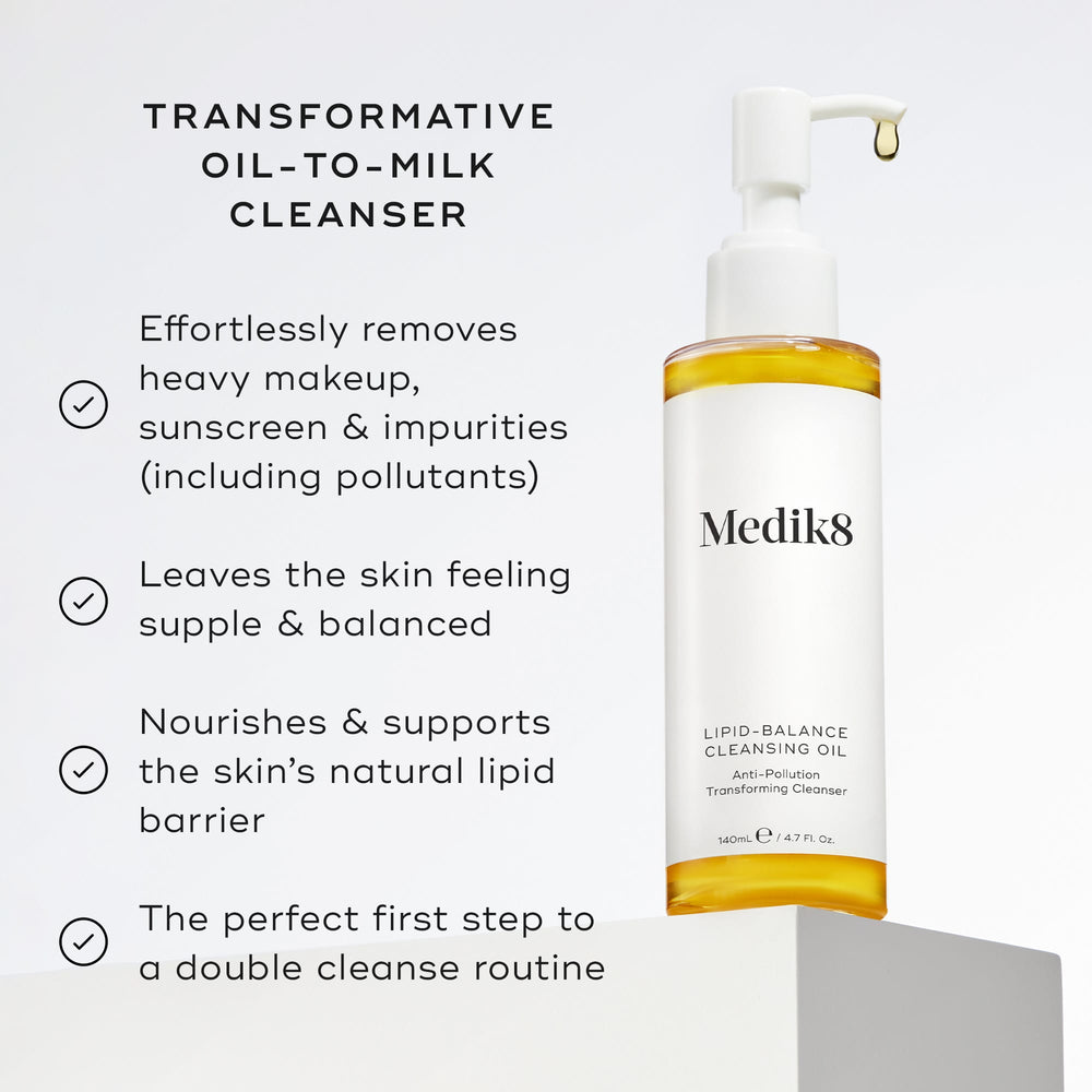 Medik8 Lipid-balance Cleansing Oil — ulei de curățare cu ulei de șofrănel