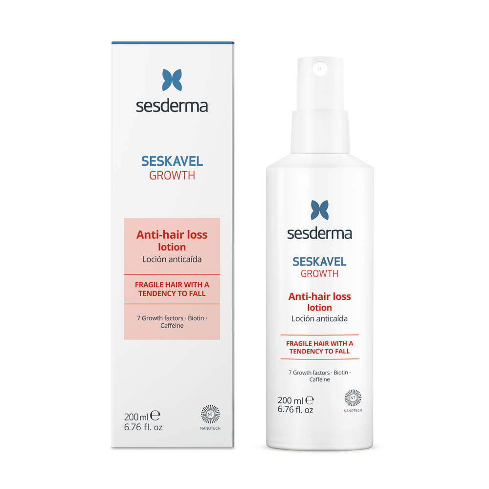 Sesderma Seskavel Emulsion gegen Haarausfall 200 ml — Emulsion zur Stärkung schwacher Haare