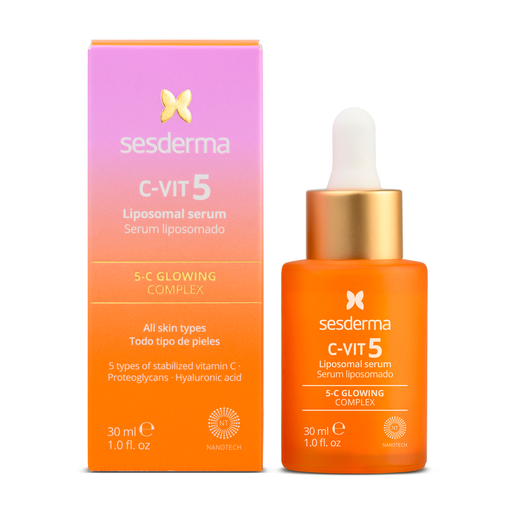 Sesderma C-Vit 5 Liposomales Serum 30 ml — aufhellendes Serum für matte und müde Haut