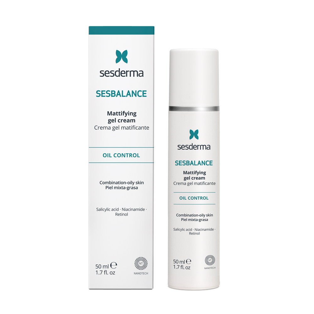 Sesderma Sesbalance Gél 30 ml — gél pre mastnú a zmiešanú pleť