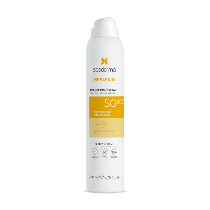 Sesderma Repaskin Transparent Spray SPF50 200 ml