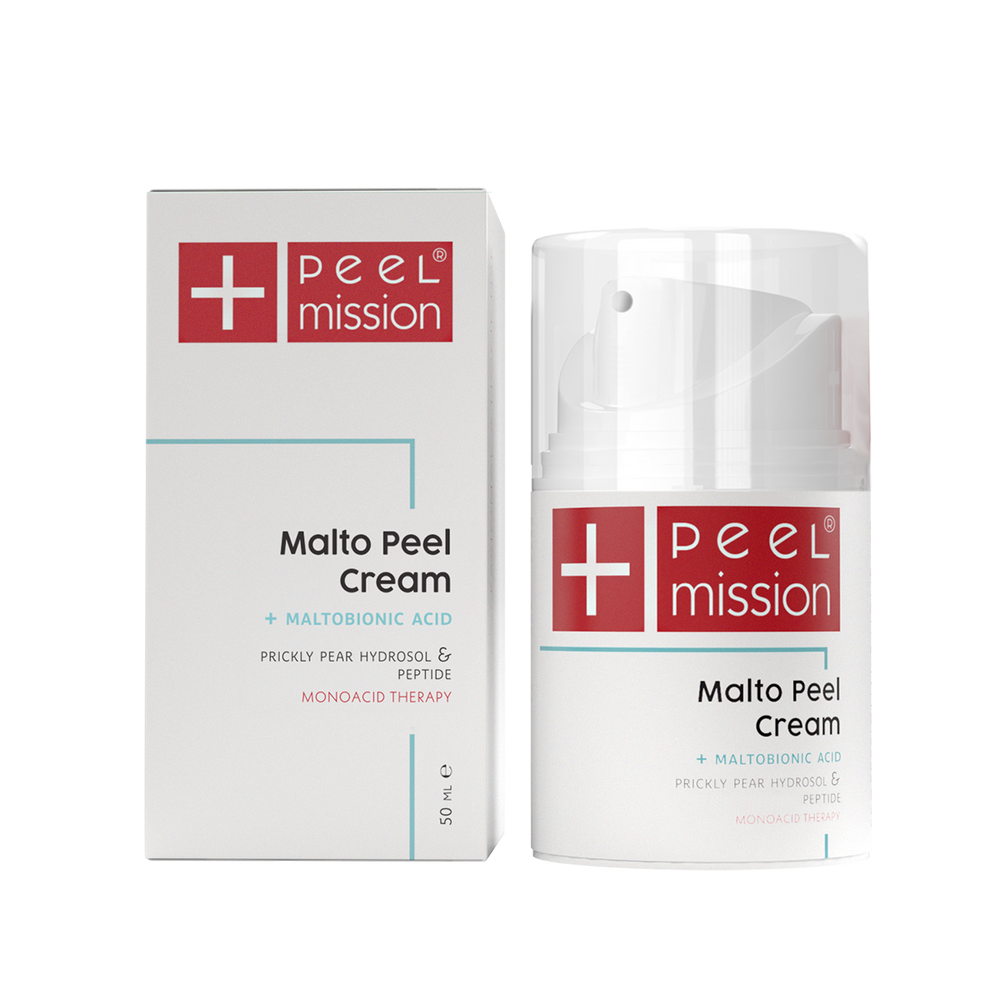 Peel Mission Malto Peel Cream 50 ml — hidratáló krém száraz és érzékeny bőrre
