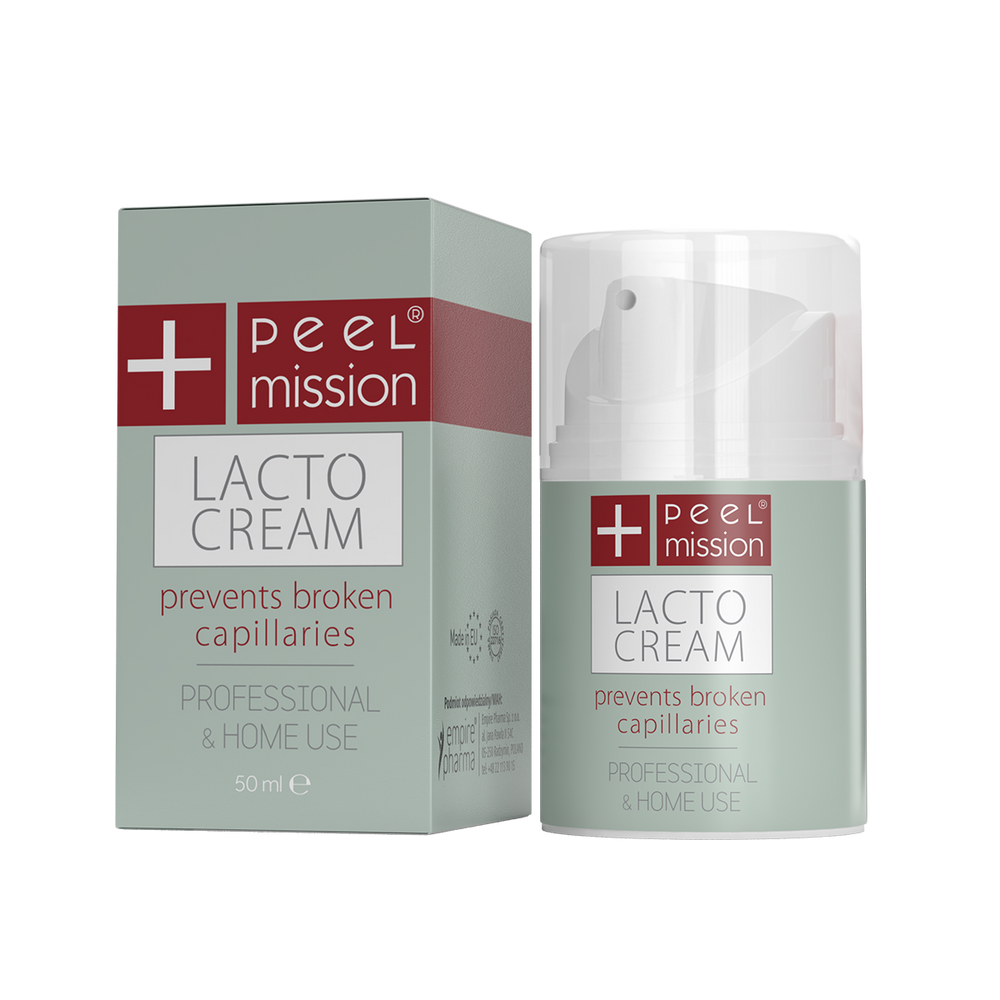 Peel Mission Lacto Cream 50 ml Airless — återfuktande och lugnande kräm för känslig hud