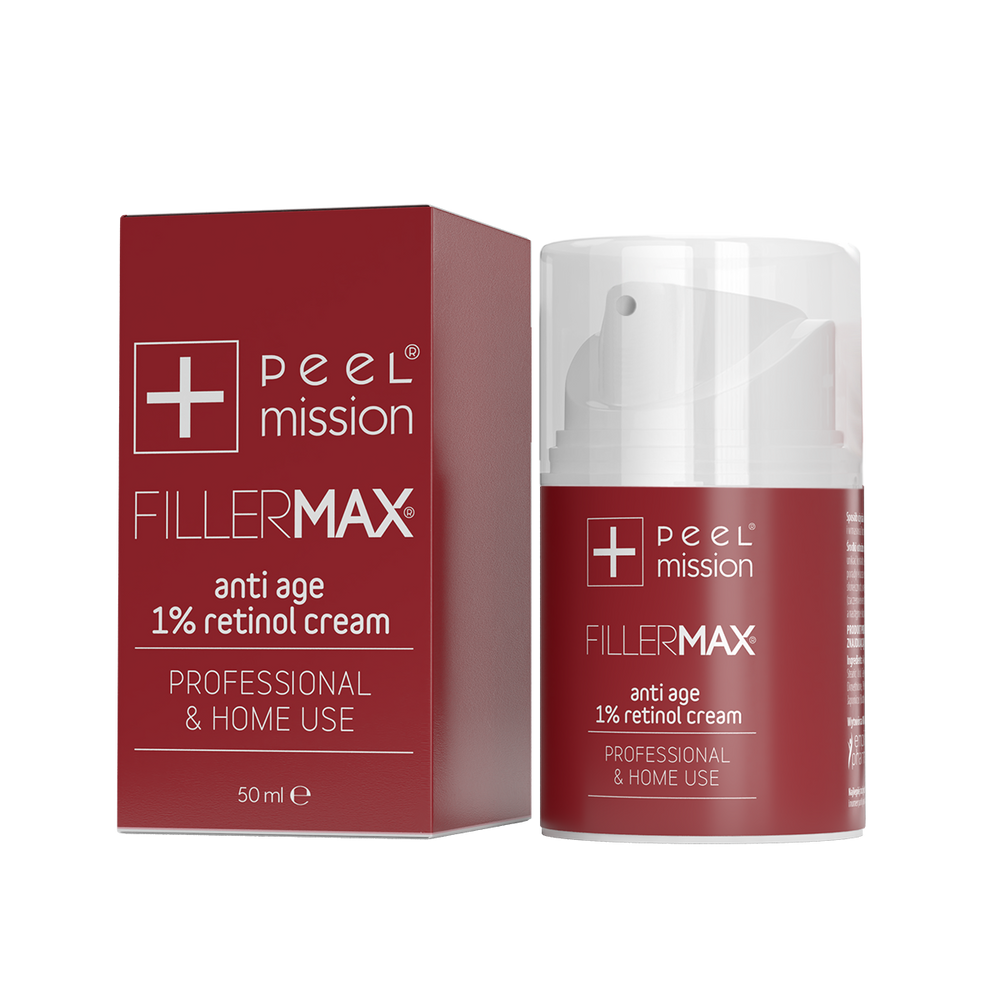 Peel Mission Filler Max Krem 50 ml — krem przeciwzmarszczkowy z retinolem 1% na noc