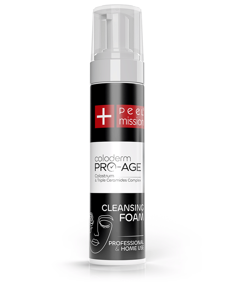 Peel Mission Coloderm Pro-Age Cleansing Foam 200 ml — Schaum für reife Haut