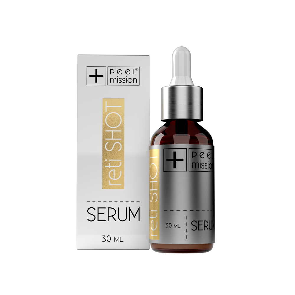 Peel Mission Reti Serum 30 ml — sérum con retinol y bakuchiol para la firmeza