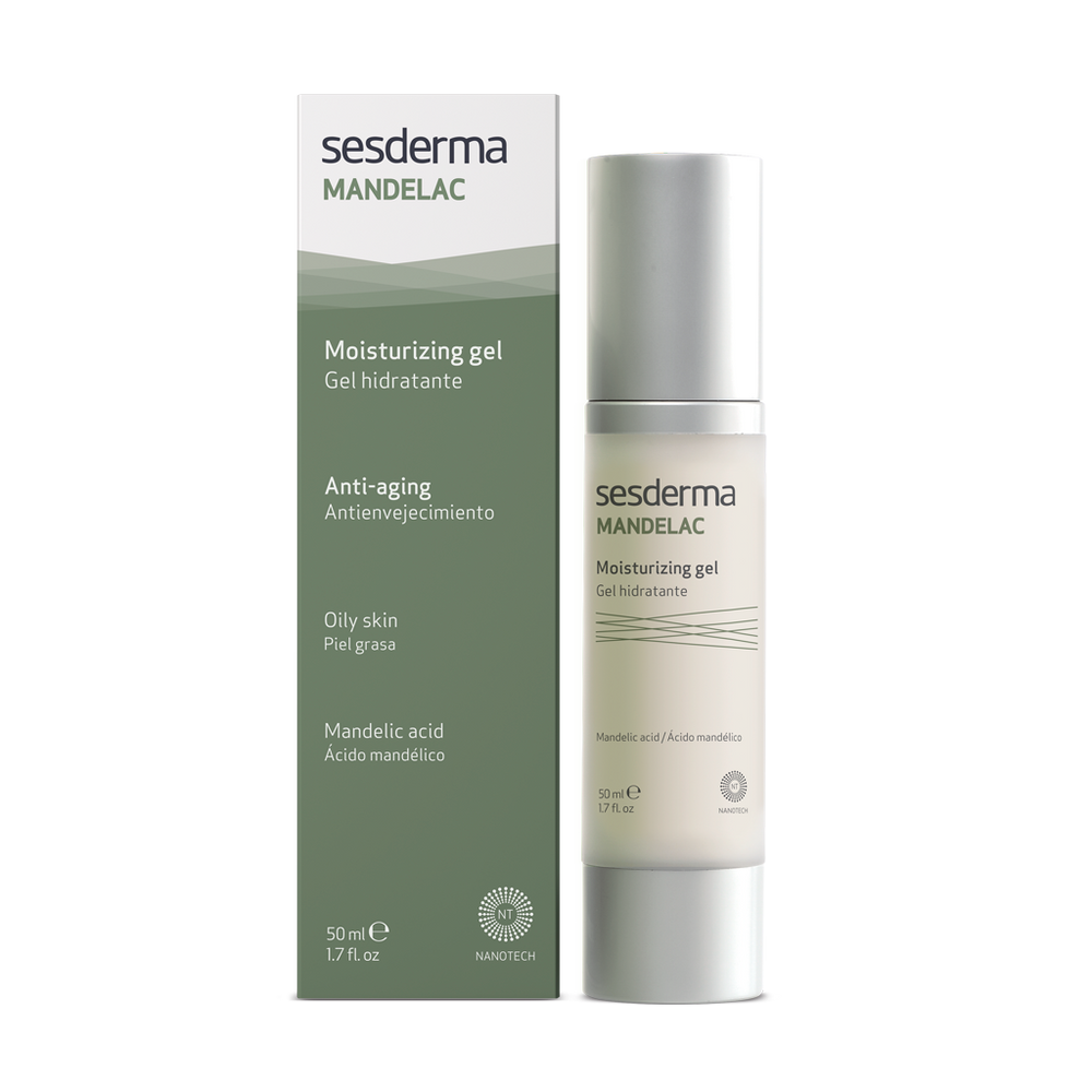 Sesderma Mandelac Gel hidratant 50 ml — gel cu acid mandelic pentru pielea sensibilă