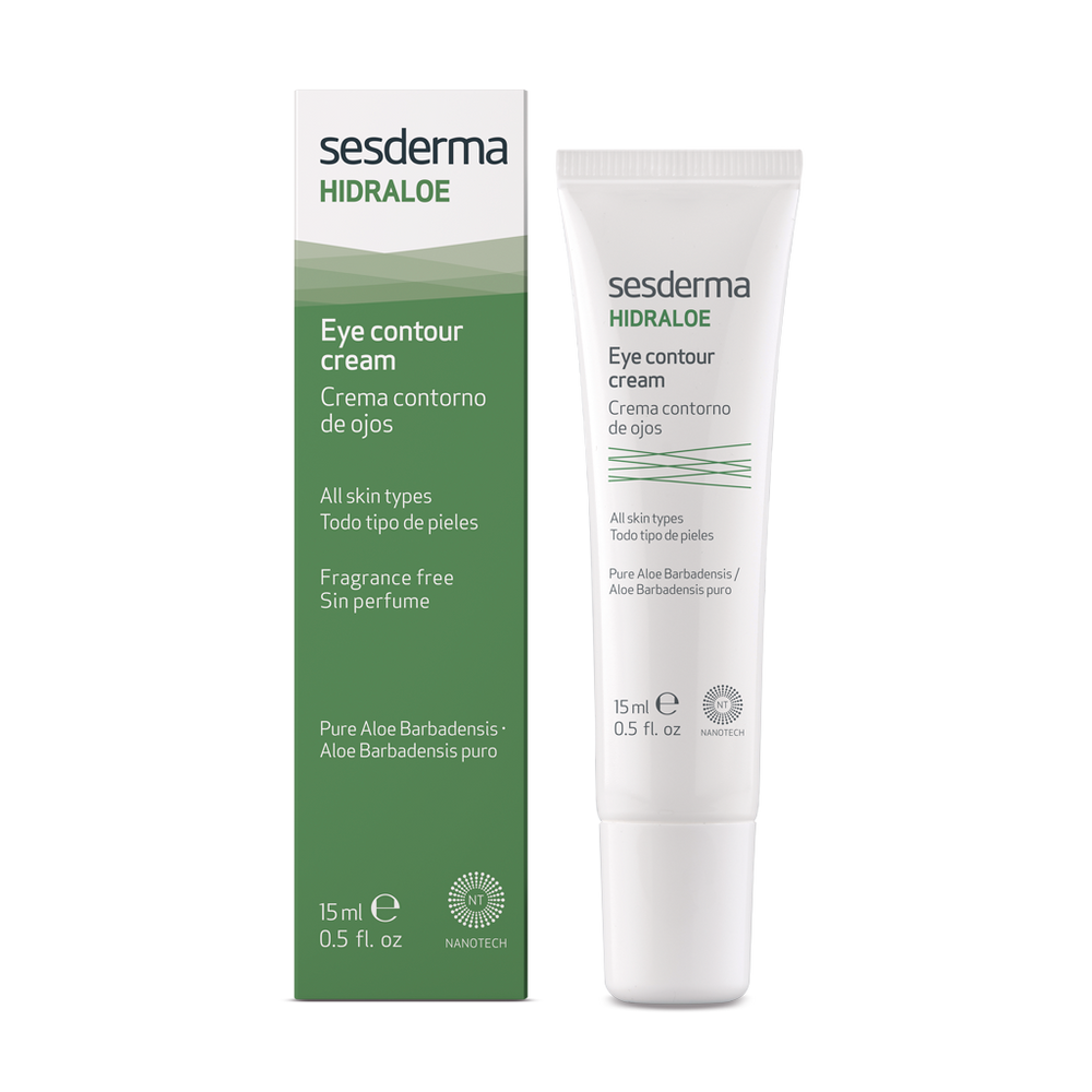 Sesderma Hidraloe Oogcontour 15 ml — hydraterende oogcrème voor uitgedroogde huid