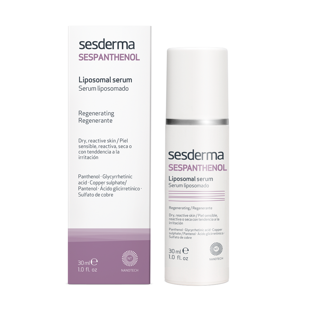 Sesderma Sespanthenol Liposomal serum — zklidňující sérum pro citlivou pleť