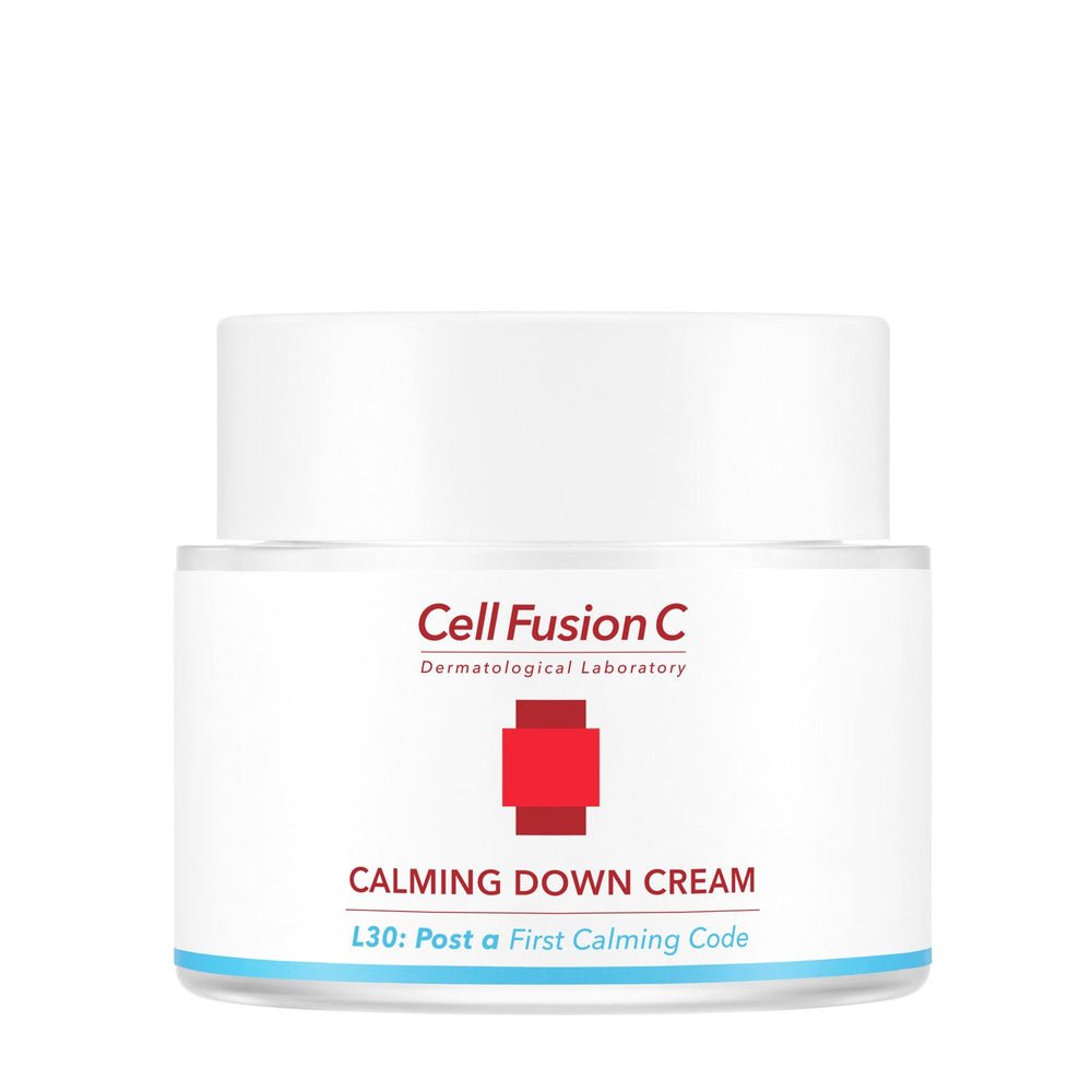 Cell Fusion C Post Alpha Calming Down Cream — zelený upokojujúci krém pre cievnu pleť