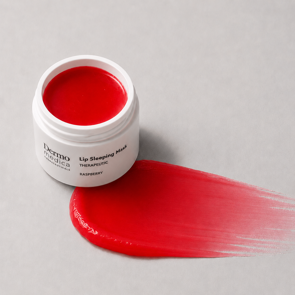 DermoMedica Lip Sleeping Mask Raspberry 14 g — noční maska na rty