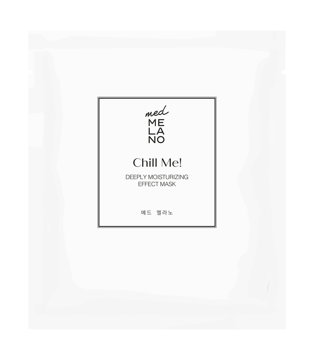 MedMelano Chill Me! Deeply Moisturizing Effect Mask 25,5 g — mélyen hidratáló maszk stresszes bőrre