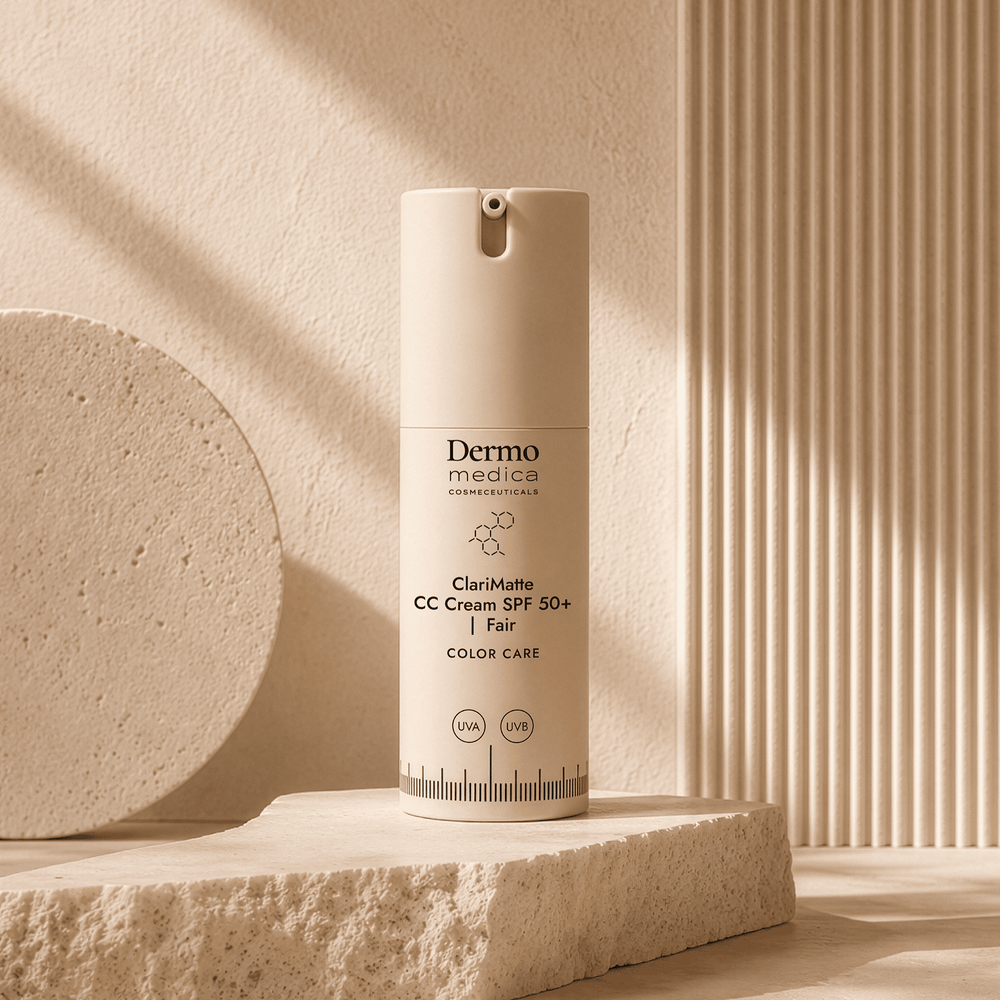 DermoMedica ClariMatte CC Cream SPF 50+ Fair — matujący krem korygujący z filtrem