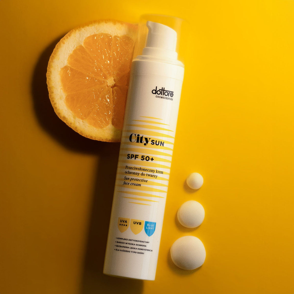 Dottore City SUN – krem ochronny do twarzy SPF 50+