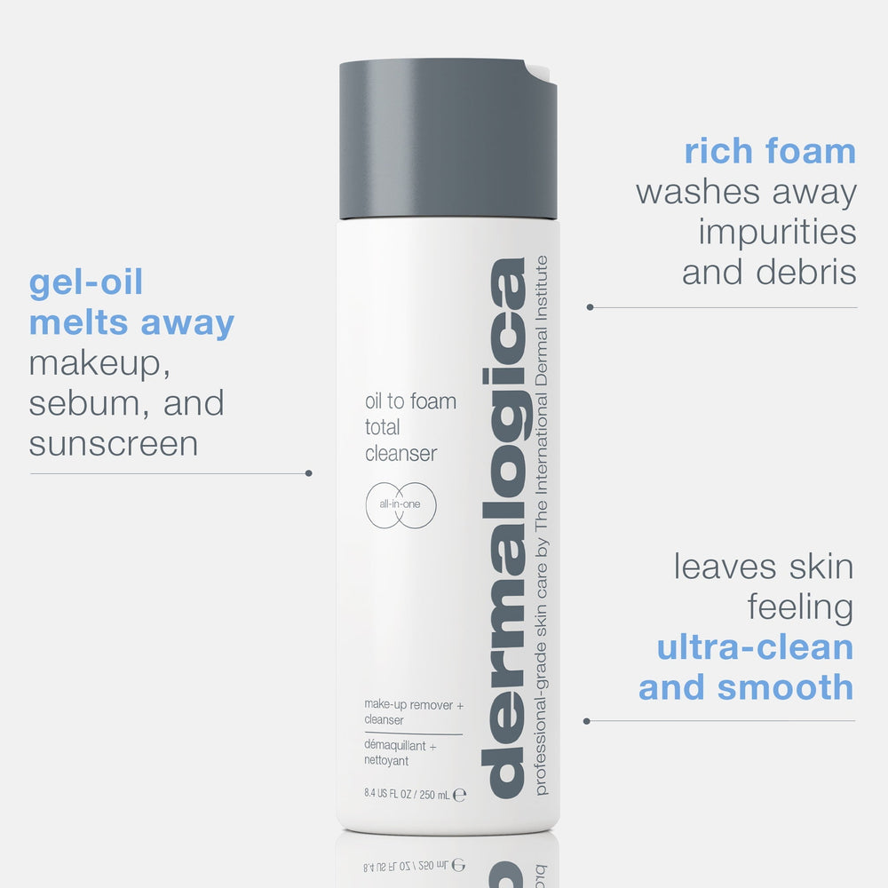 Dermalogica Oil to Foam Total Cleanser — olej měnící se v pěnu 250 ml