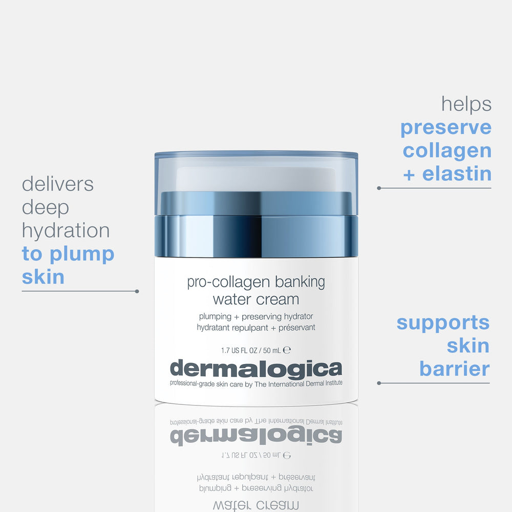 Dermalogica Pro-Collagen Banking Water Cream — lehký hydratační krém-gel 50 ml