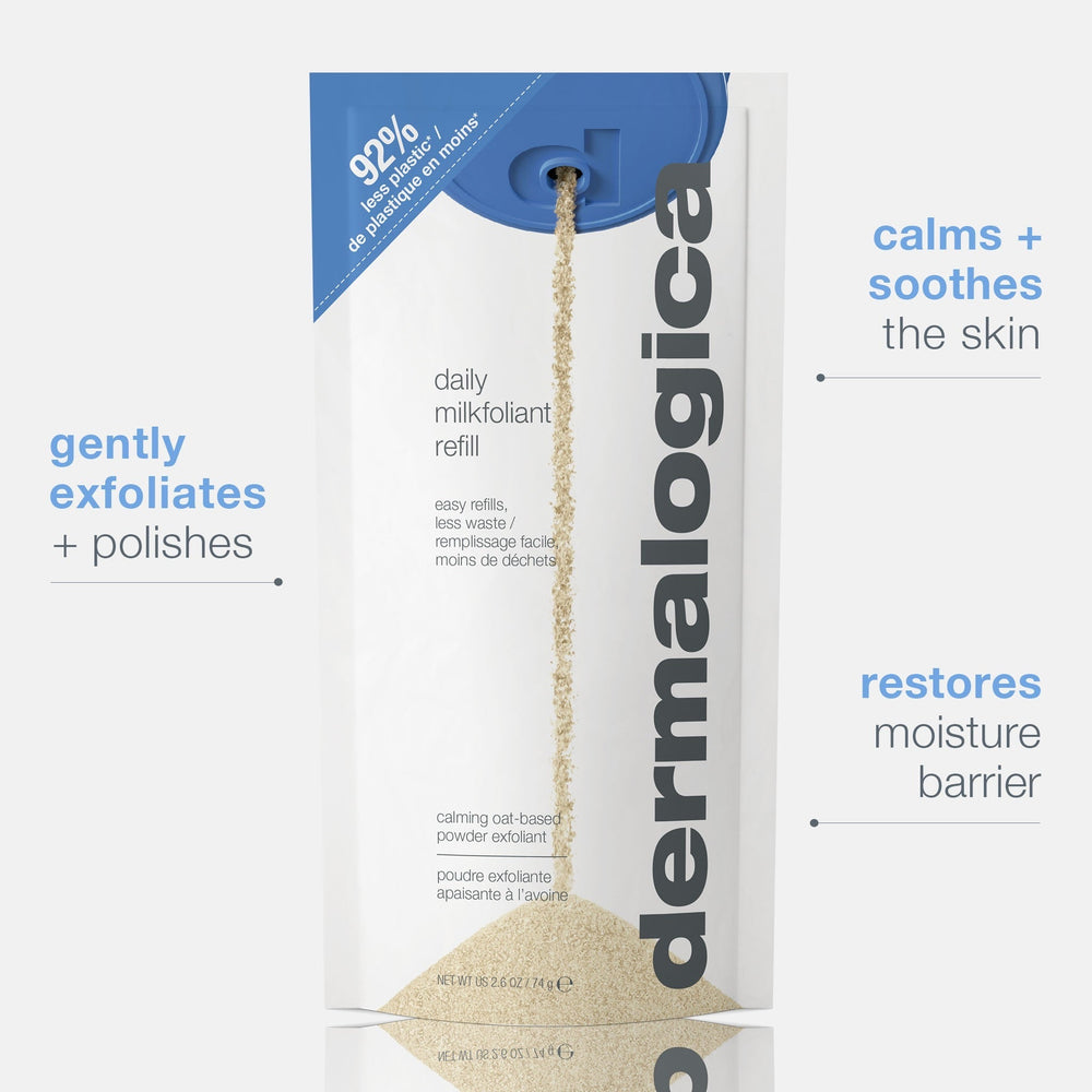 Dermalogica Daily Milkfoliant Refill — Nachfüllpackung für Peeling-Puder 74 g