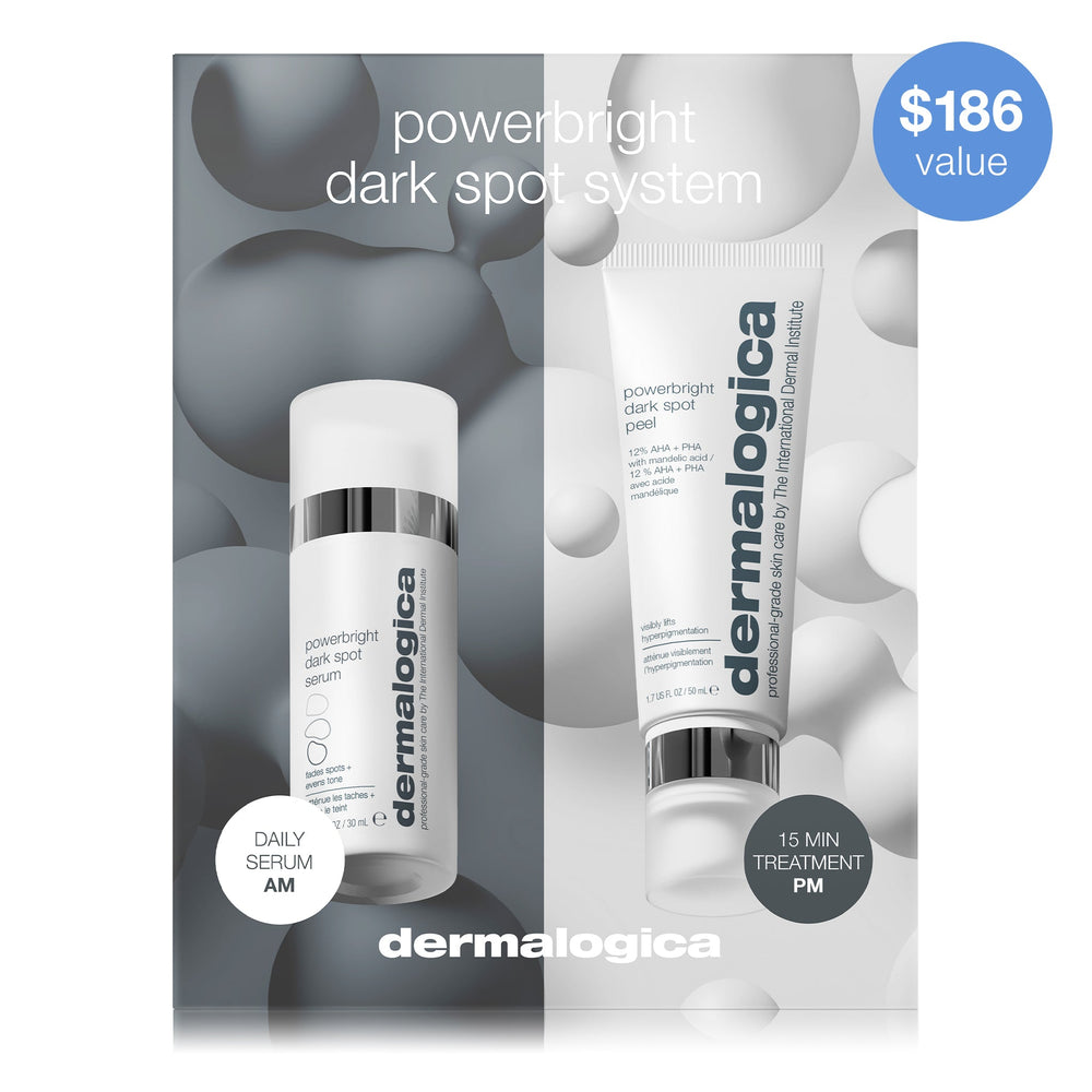 Dermalogica PowerBright Dark Spot System — set med serum och peeling mot pigmentfläckar
