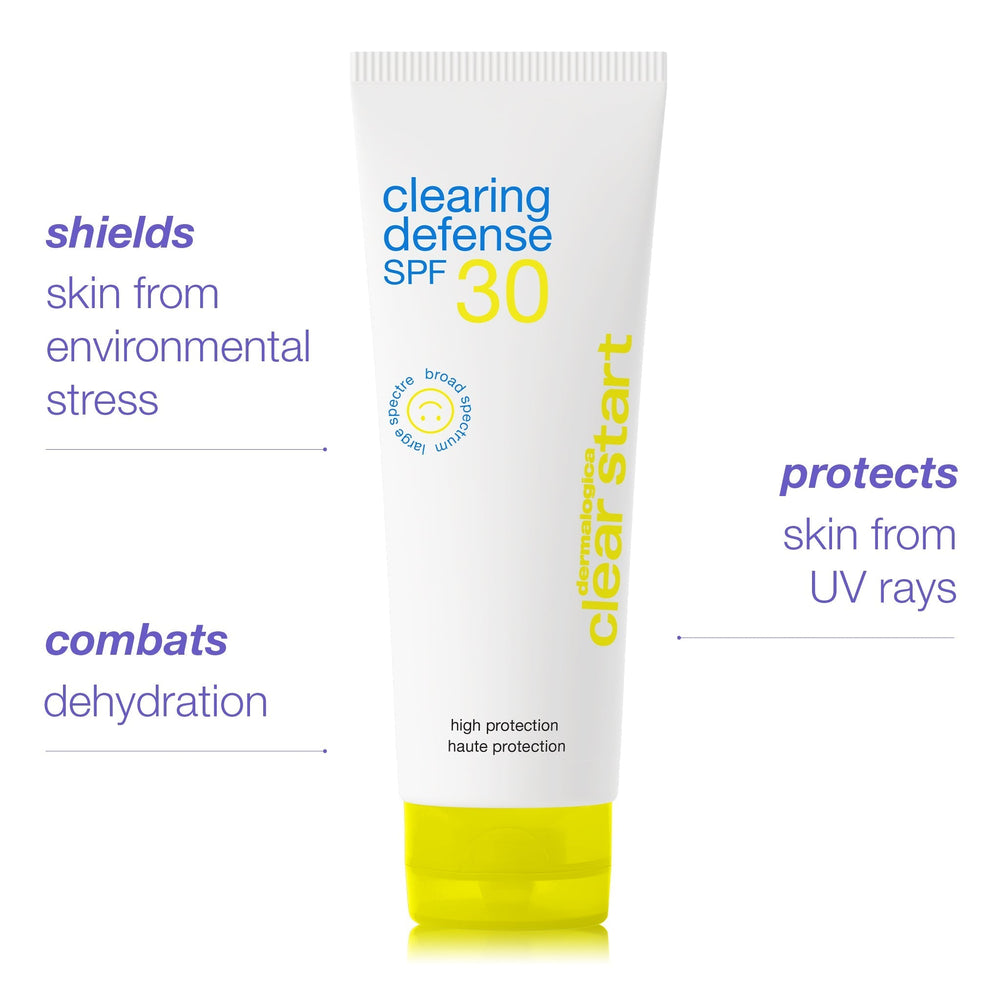 Dermalogica Clearing Defense SPF30 — матуючий крем з фільтром для шкіри з недосконалостями