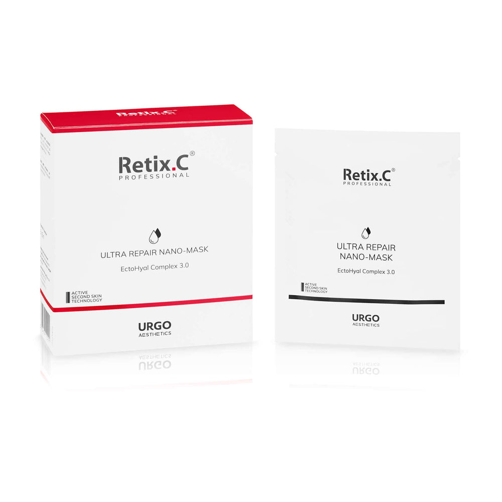 Retix.C Ultra Repair Nano-Mask 1 ks — biocelulózová maska zklidňující pleť po ošetřeních