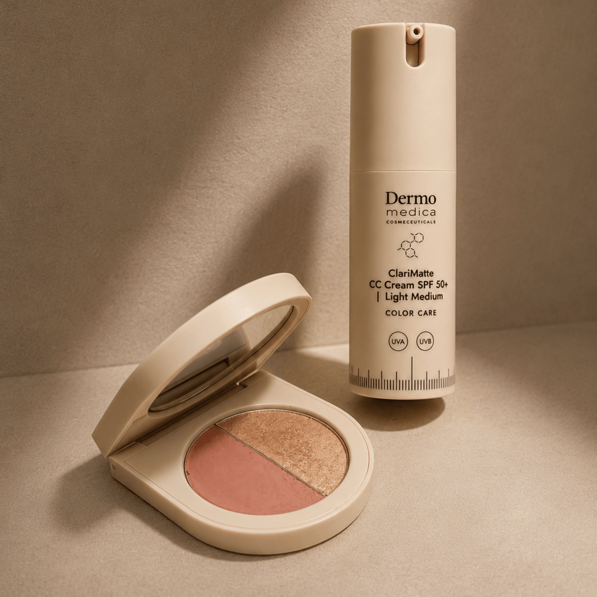 DermoMedica Aktionsset – Flawless Duo Light Medium