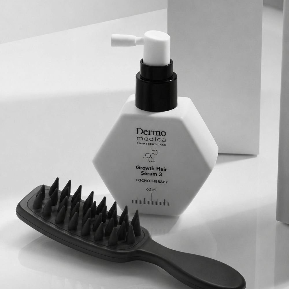 DermoMedica Zestaw promocyjny Purify & Grow — duo do włosów i masażu skóry głowy