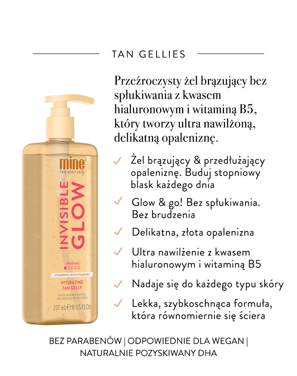 MineTan Invisible Glow Gradual — Zafarbujúci gél 237 ml
