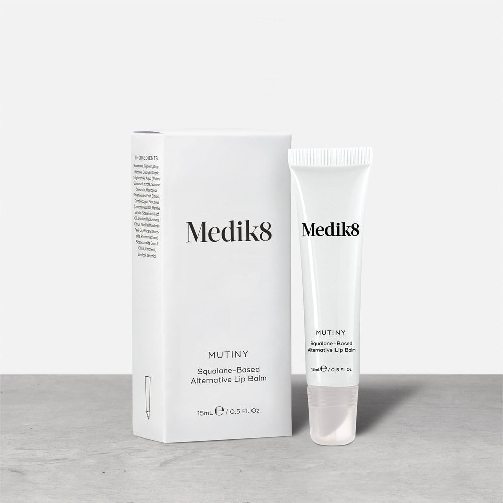 Medik8 Mutiny — balsam do ust ze skwa lanem dla skóry suchej i spierzchniętej