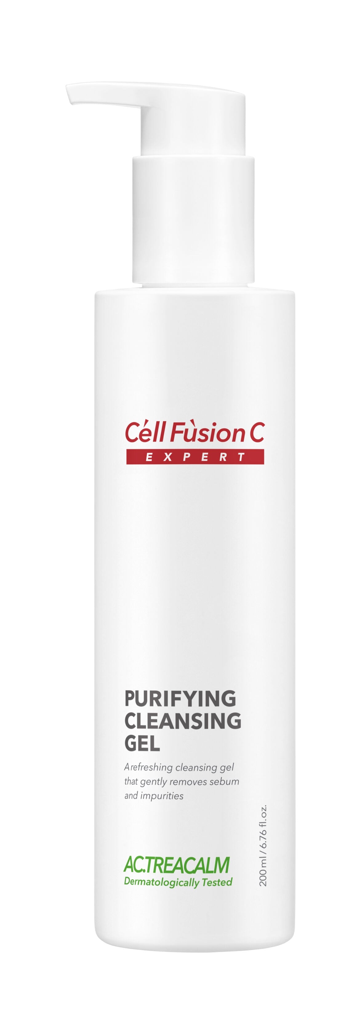 Cell Fusion C AC.Treacalm Purifying Cleansing Gel — gel nettoyant à pH bas pour peaux grasses