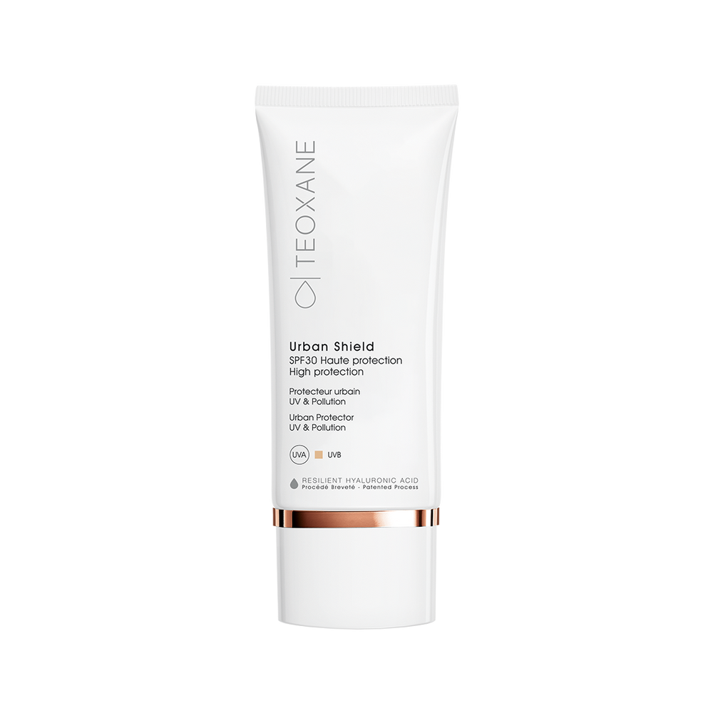Teoxane Urban Shield SPF30 — dagcreme med filter mod blåt lys og forurening