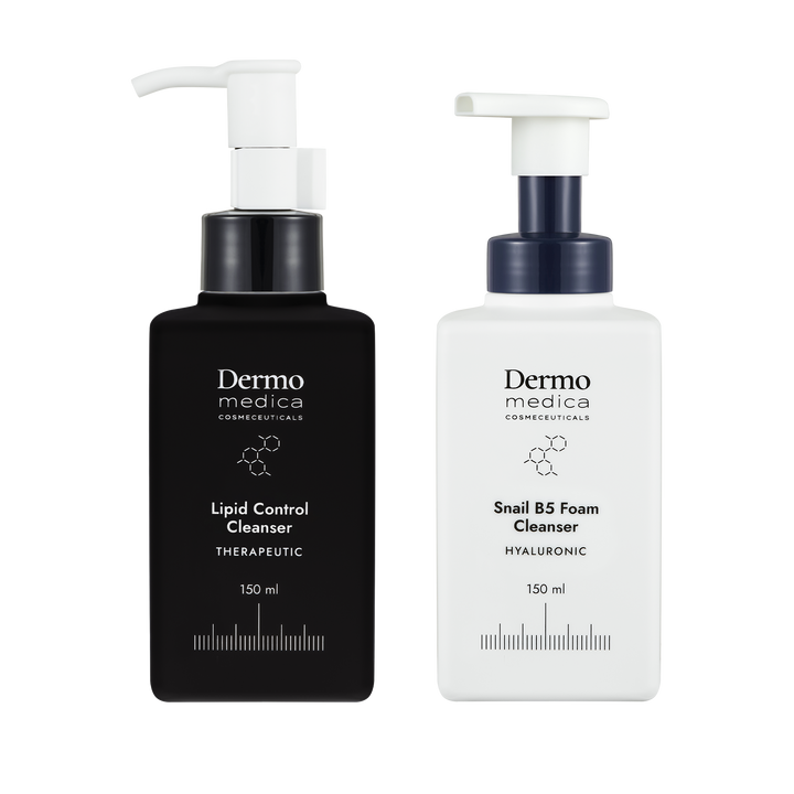 Zestaw Lipid Control Cleanser 150 ml + Snail B5 Foam Cleanser 150 ml
