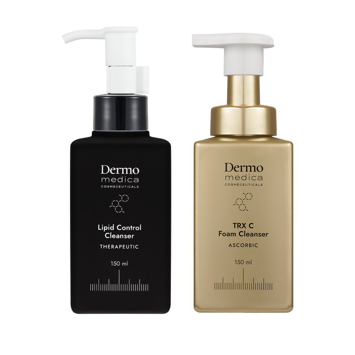 DermoMedica Set Lipid Control Cleanser 150 ml + TRX C Foam Cleanser 150 ml