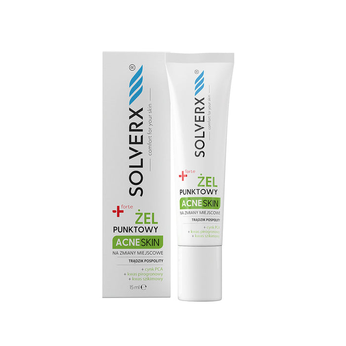 Solverx Acne Skin gel punctual pentru acnee