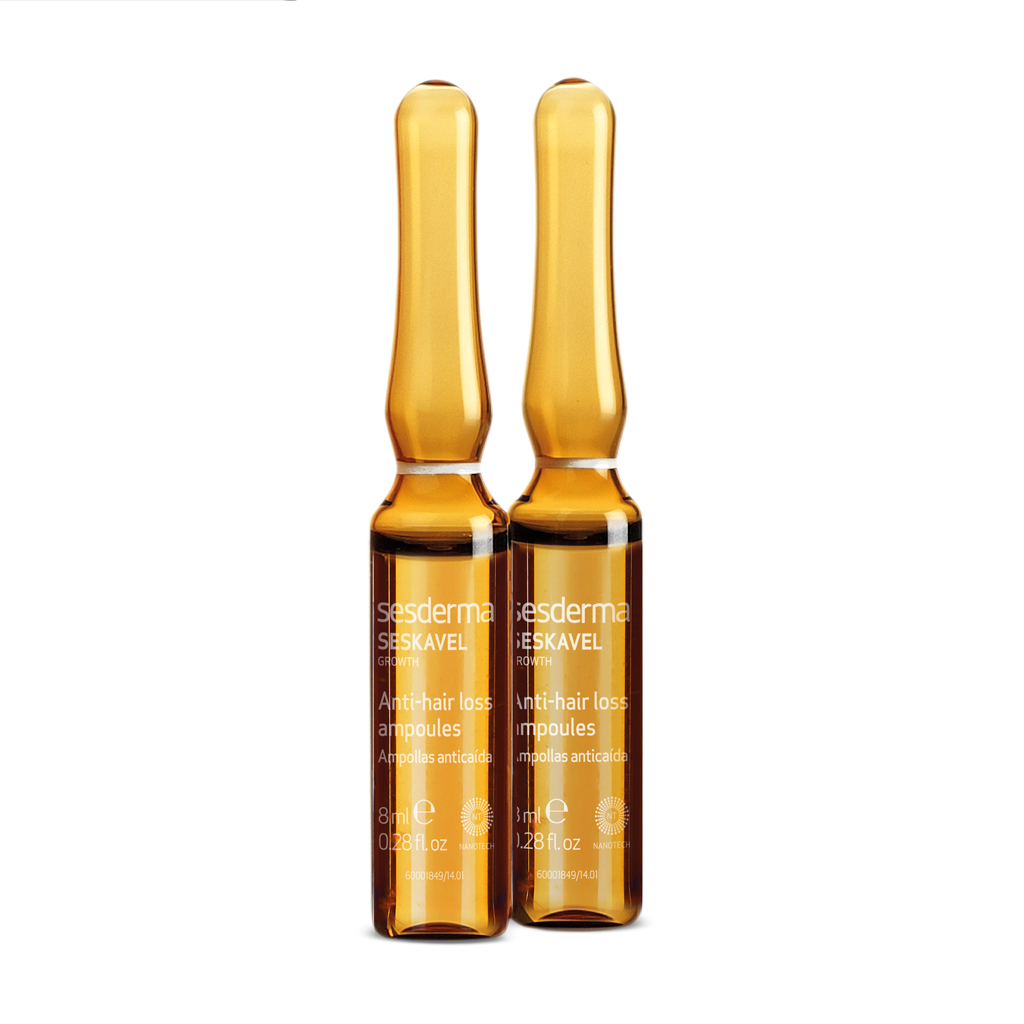 Sesderma Seskavel Ampulky proti vypadávaniu vlasov 12 x 8 ml