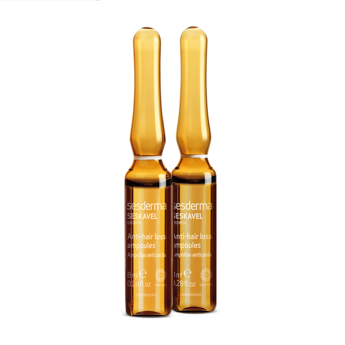 Sesderma Seskavel Ampulky proti vypadávaniu vlasov 12 x 8 ml