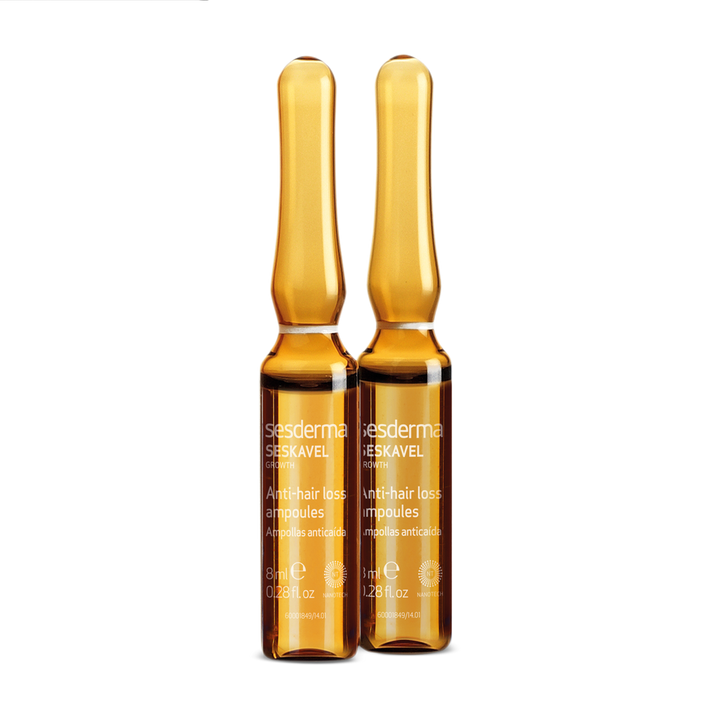 Seskavel Ampułki przeciw wypadaniu włosów 12 x 8 ml