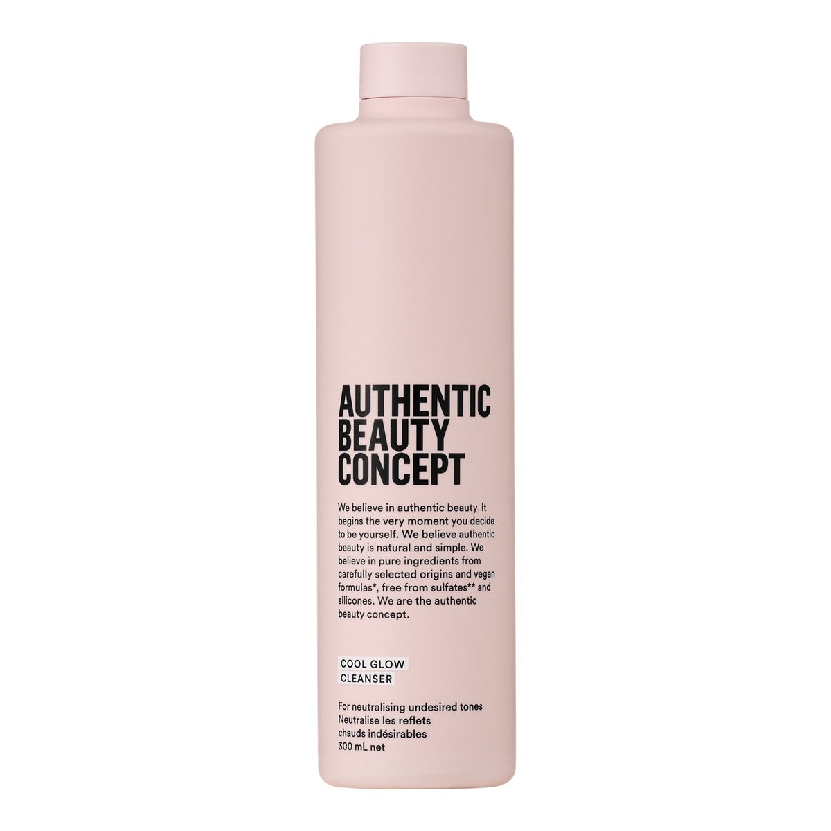 Authentic Beauty Concept Kühles Glanzshampoo für Haare 300 ml