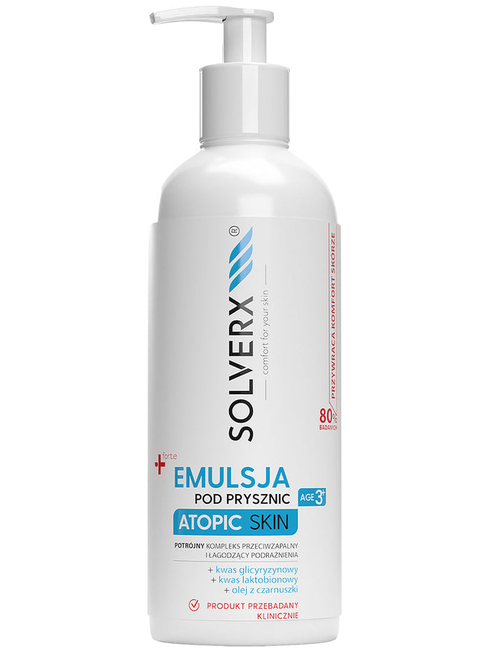 Solverx Emulsione doccia pelle atopica 250 ml