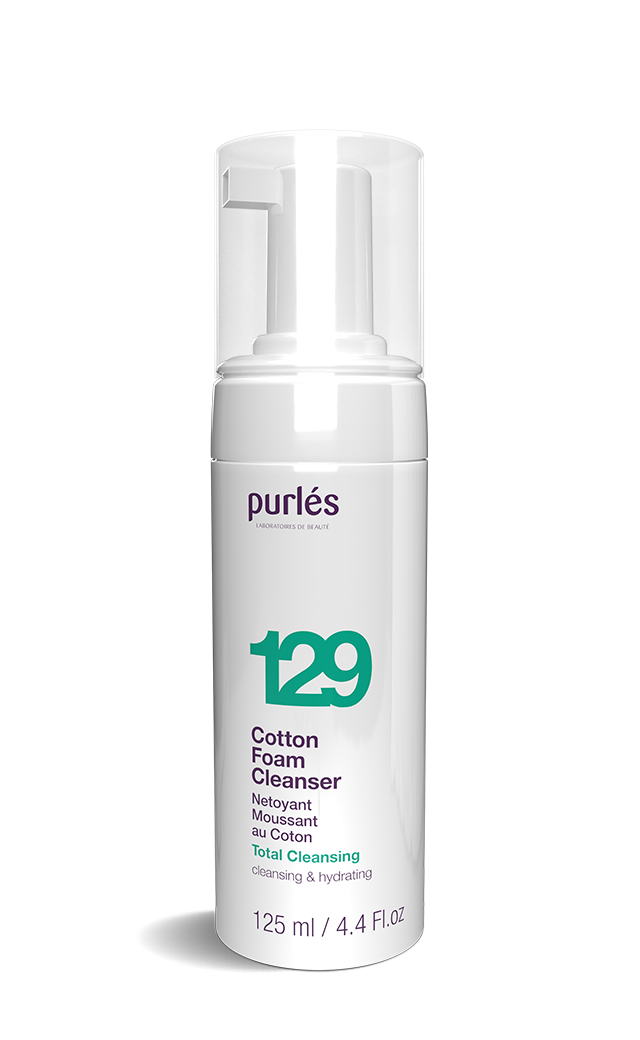 Purles 129 Cotton Foam Cleanser