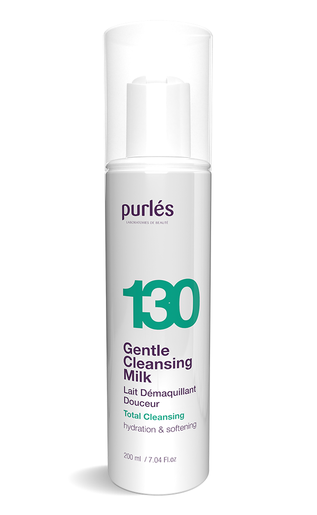 Purles 130 Gentle Cleansing Milk — γαλάκτωμα καθαρισμού για την καθημερινή περιποίηση του ευαίσθητου δέρματος
