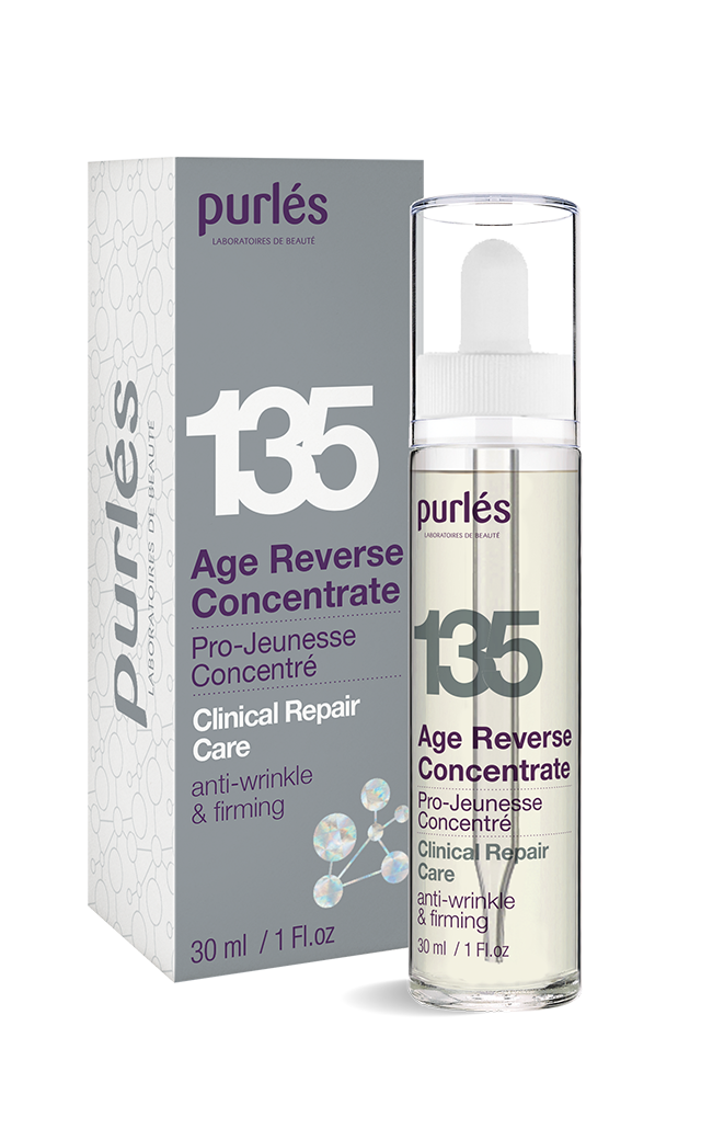 Purles 135 Age Reverse Concentrate — siero per pelle matura che perde tono